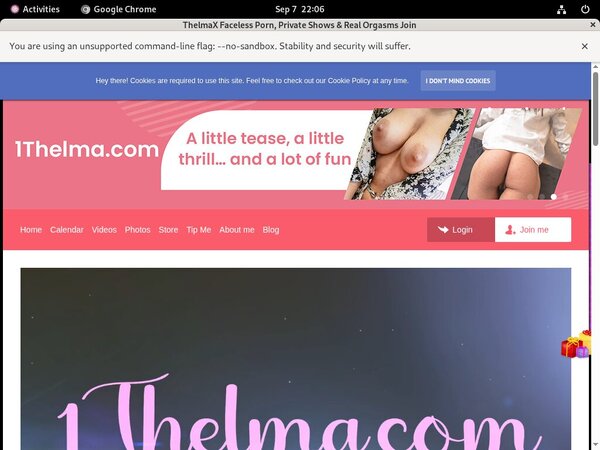 Account 1thelma.com Gratis