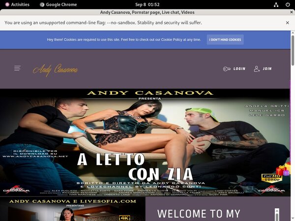 Account Andycasanova.net