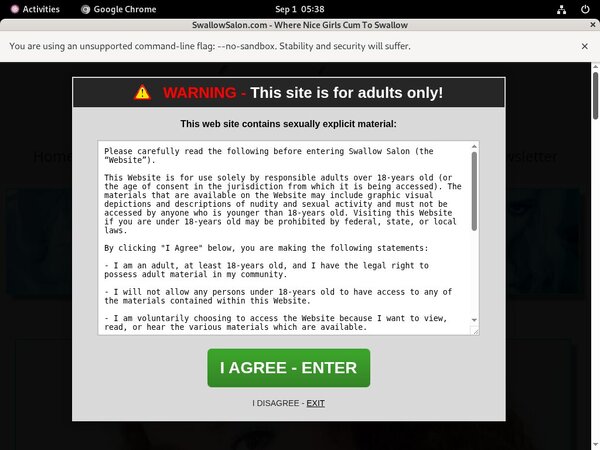 Account On Swallowsalon.com