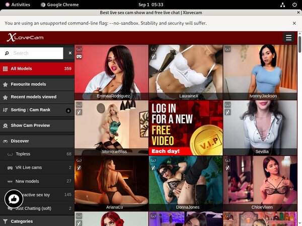 Account Xlovecam.com Free