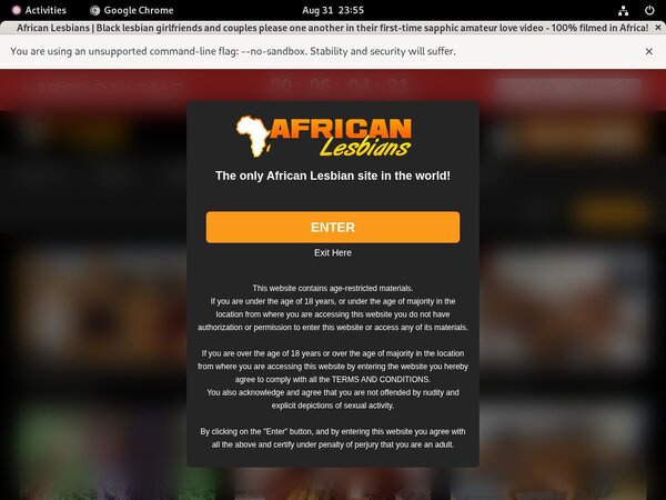 Africanlesbians.com Discount Vendo