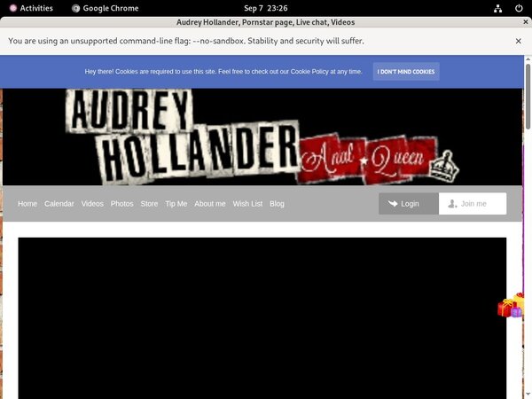 Audrey Hollander Sign In