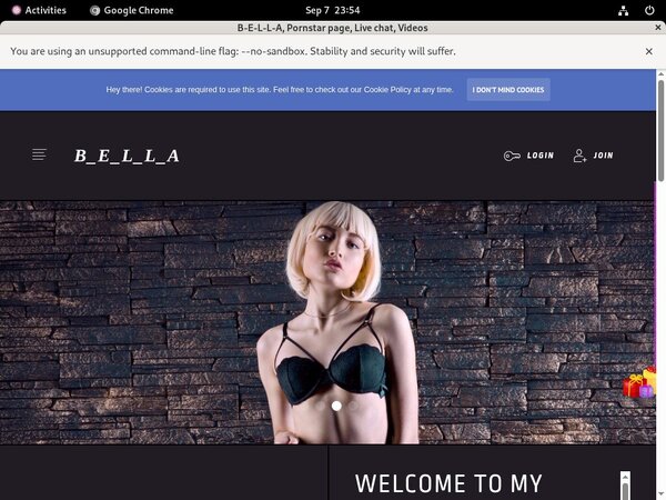 B-E-L-L-A Anal