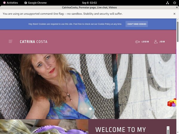 CatrinaCosta Account And Passwords