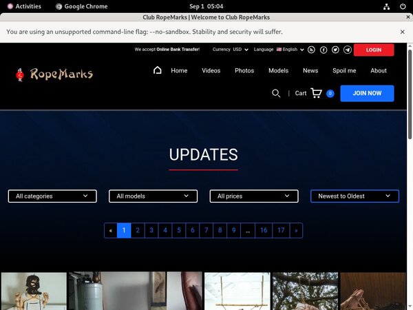 Clubropemarks Stolen Password