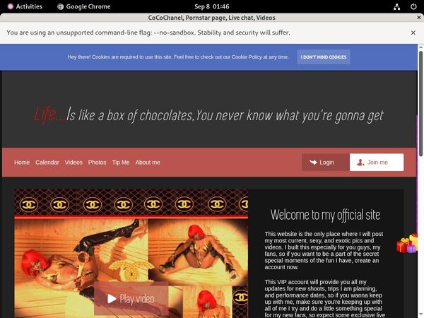 CoCoChanel Login