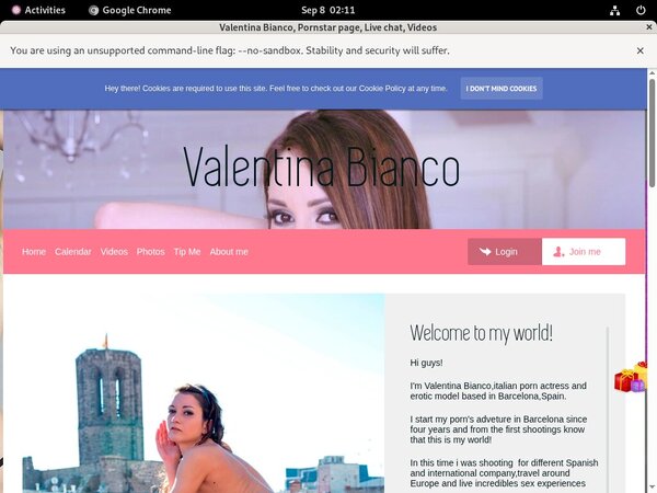 Com Valentinabiancox Password