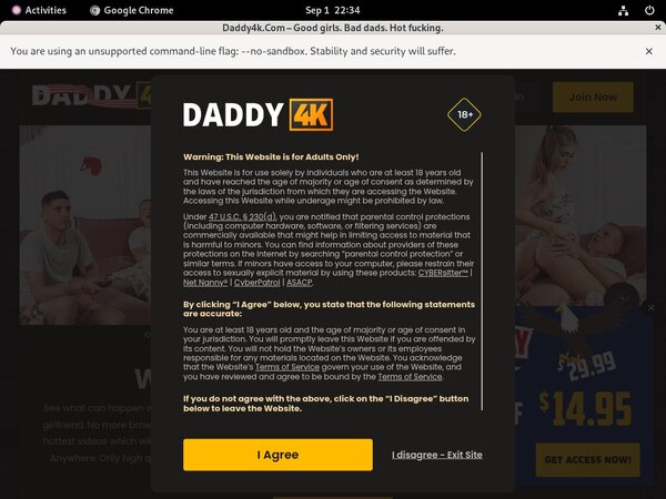 Daddy4k Avec IBAN / SEPA