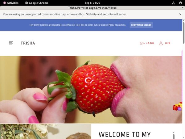 Dirtymaturetrisha.com Discount Join Page
