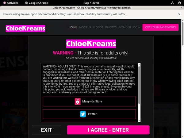 Discount Code Chloe Kreams