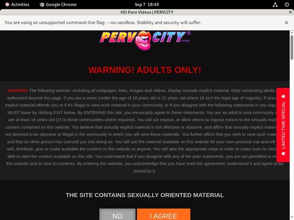 Discount Pervcity.com Deal