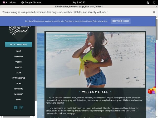 Ellieboulder.com With Mastercard