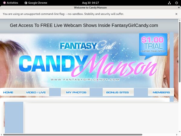 Fantasy Girl Candy Full Access