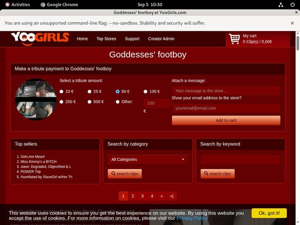Footboygoddesses Account