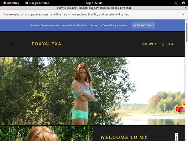 FoxyAleksa Free Sex