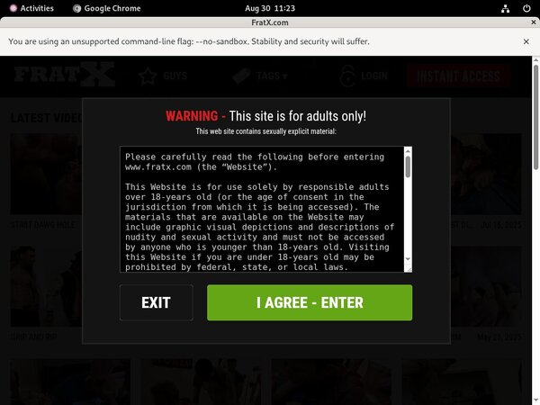 Fraternityx Updates