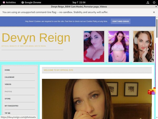 Free Account Of Devynreign.com