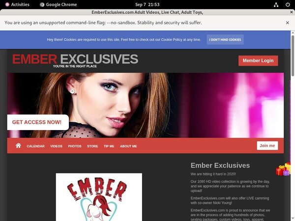 Free Emberexclusives.modelcentro.com Promo