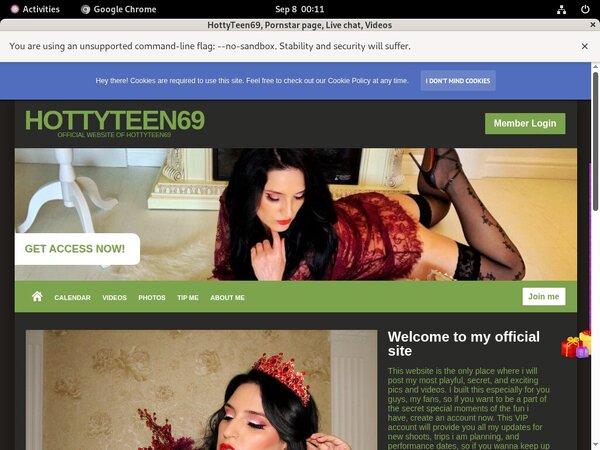 Free Hottyteen69x.com Login Accounts