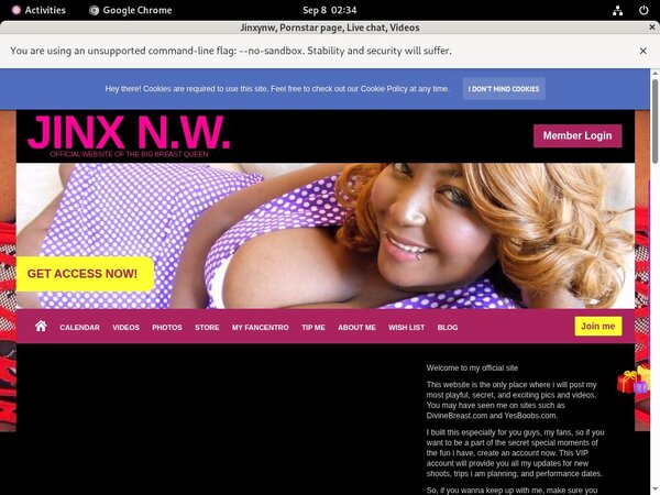 Free Jinxynw.com Pass