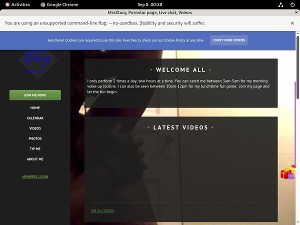 Free Mrsxtacy.modelcentro.com Trial Membership