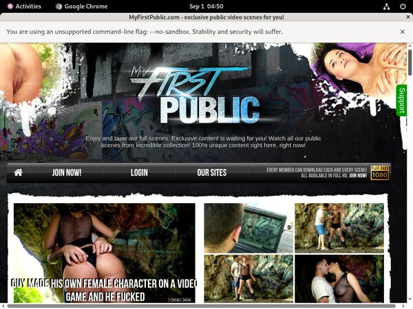 Free My First Public Accs