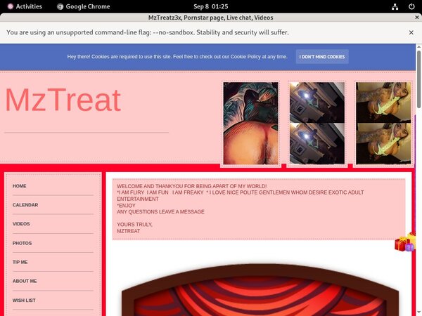 Free MzTreatz3x Account Password
