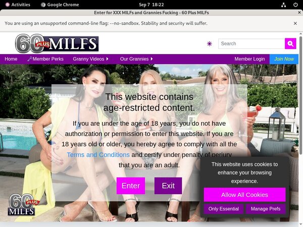Free Pass For 60plusmilfs.com