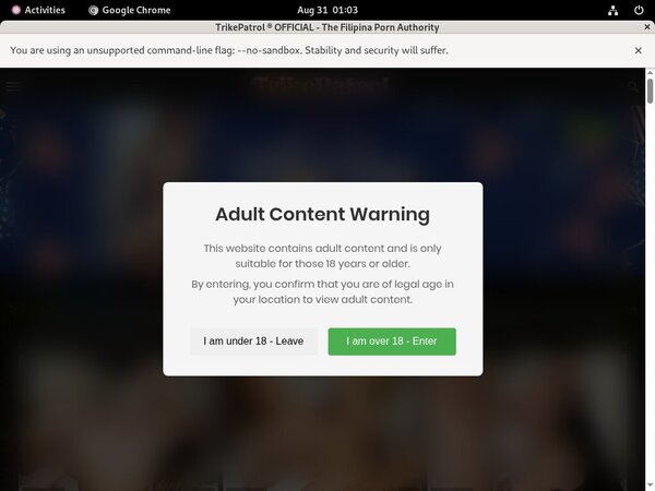 Free Trike Patrol Pass
