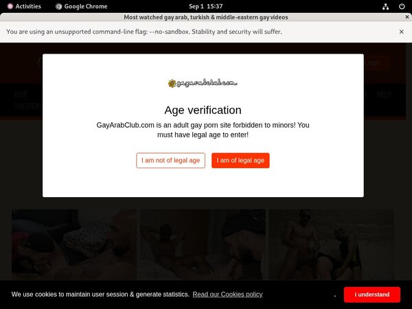 Gayarabclub.com Paypal Offer
