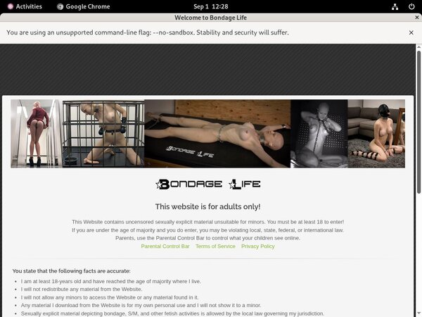 Get Bondagelife Free Login