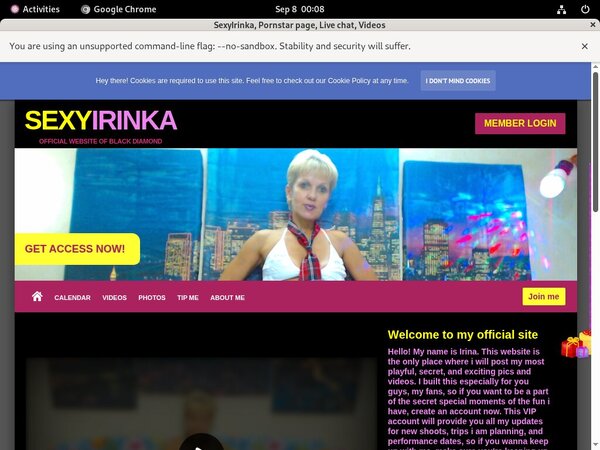 Get Free SexyIrinka Logins