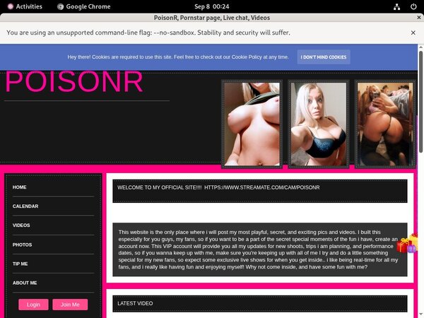 Get PoisonR Discount Membership