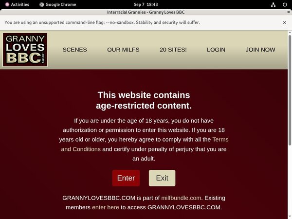 Grannylovesbbc.com Kennwort