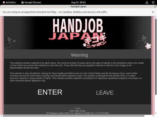 Handjob Japan No Credit Card