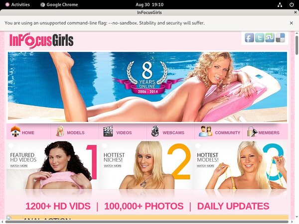 In Focus Girls Paysite Review