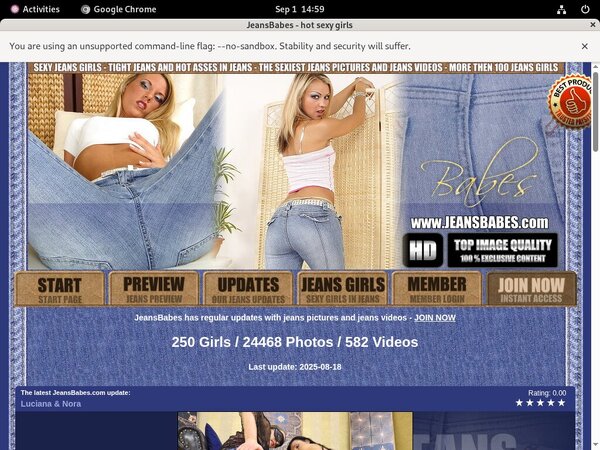 Jeans Babes Segpay
