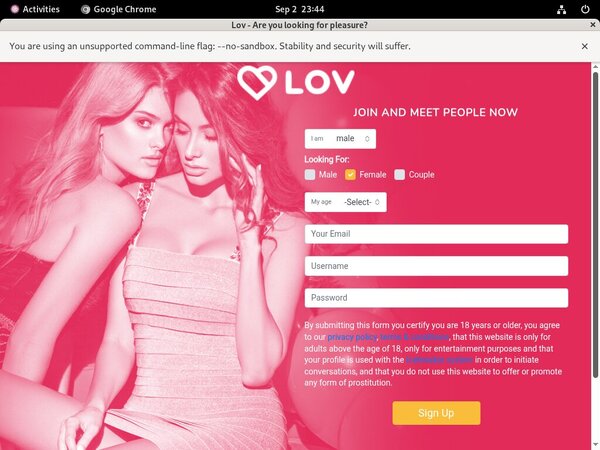 LOV Discount Offer