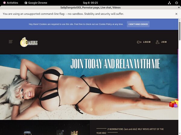 Logins Sallydangeloxxx.com Free