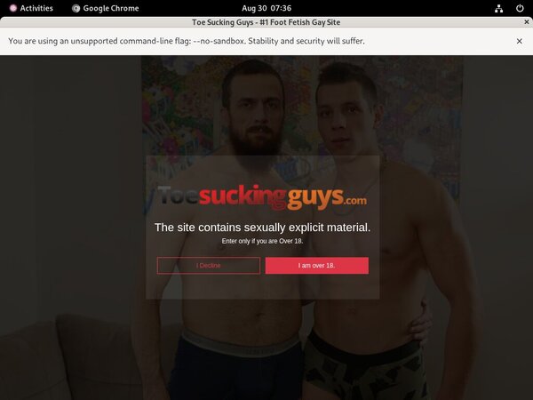 Logins Toesuckingguys Free