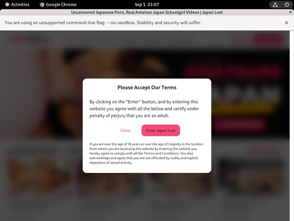 Make Japan Lust Account