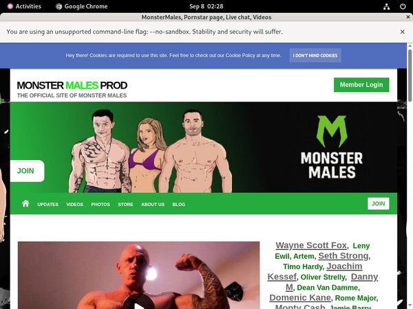 MonsterMales GXBill