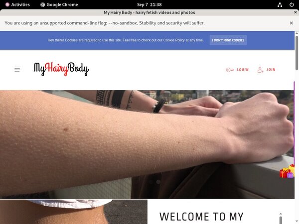 My Hairy Body Limited Promotion