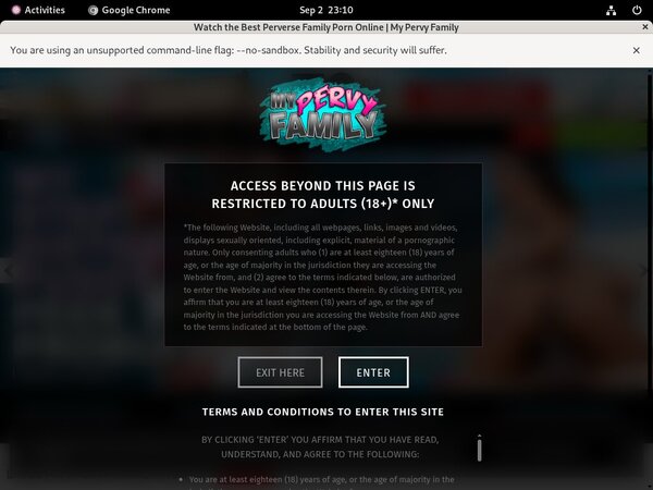 My Pervy Family Pass Login