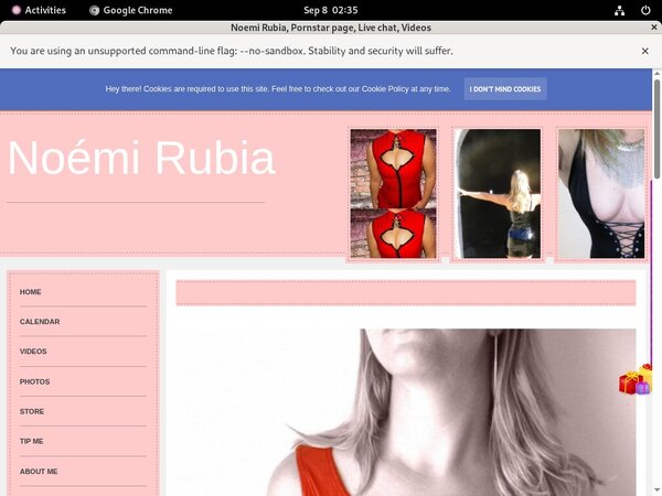 NoemiRubia Account Online