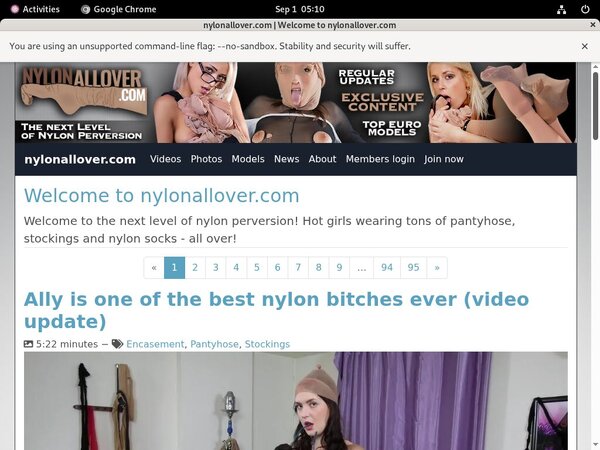 Nylon All Over Movie