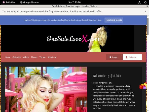 OneSideLove With Sliiing