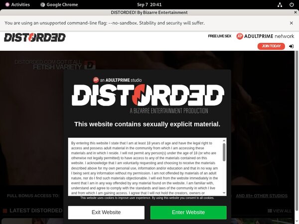Promo Codes Distorded.com