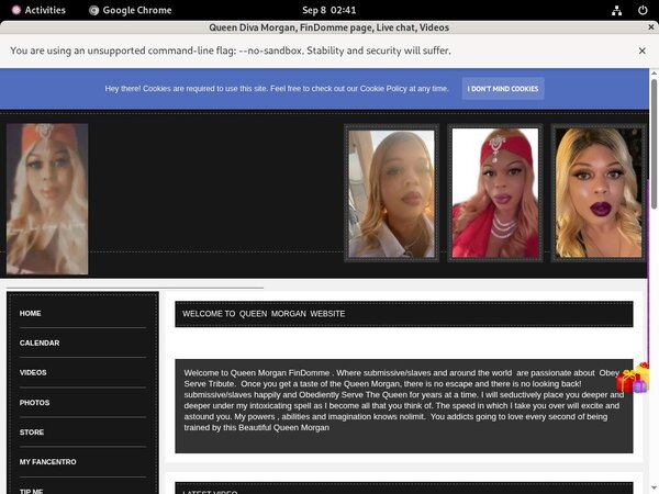 Queen Diva Morgan Free Account Password