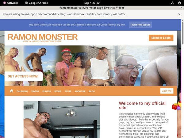 Ramonmonstercock Account Trial